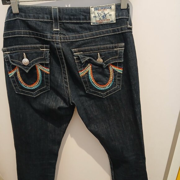 True Religion Skinny Dark Denim - Picture 3 of 9
